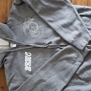 USMC Proud Mom Hoodie